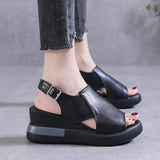 Last Day 49% OFF - Women's Leather Orthopedic Sandals